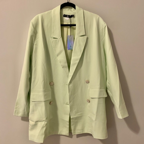 Nasty Gal Green Blazer - Picture 1 of 2